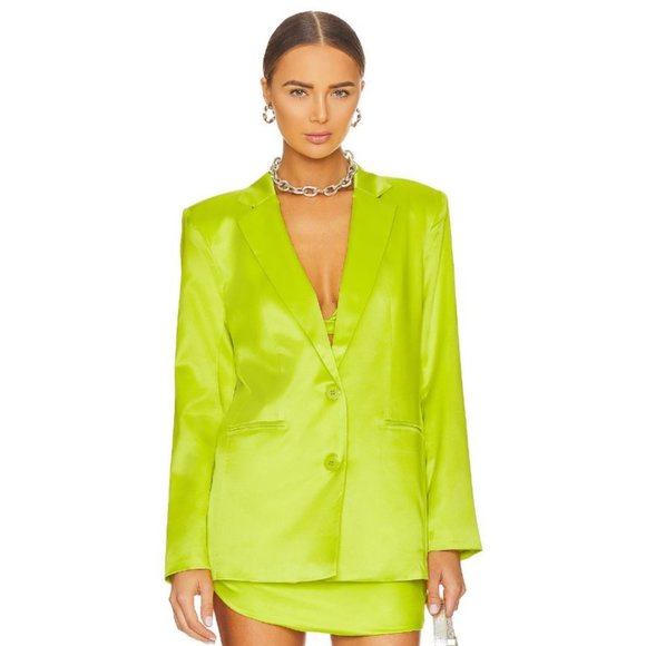 SER.O.YA Neon Green Blazer - Picture 5 of 5